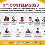 2nd International Conference on Sustainability in Technological, Environmental, Law, Management, Social and Economic Matters (2nd ICOSTELM 2023)