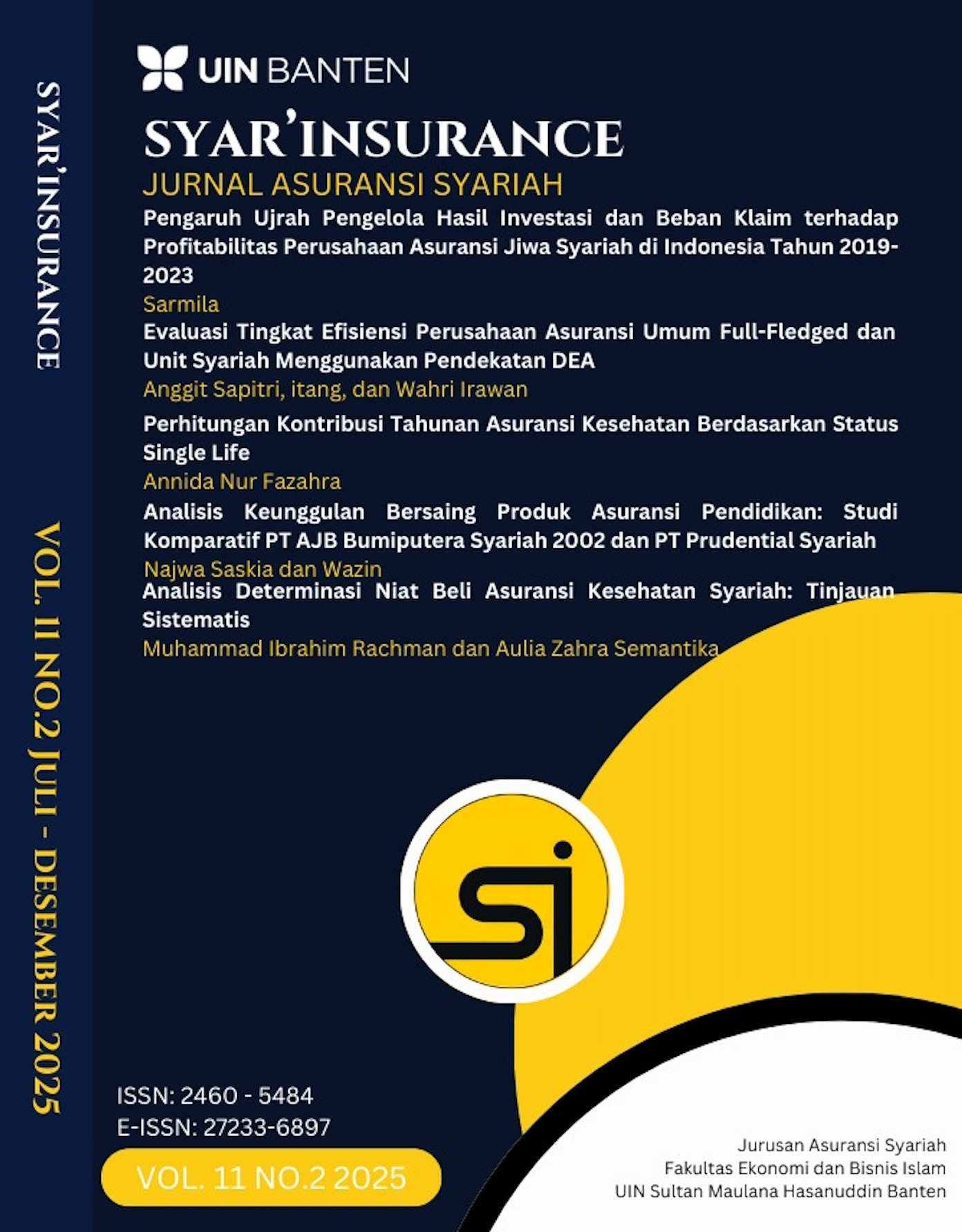 					View Vol. 11 No. 2 (2025): Desember 2025
				