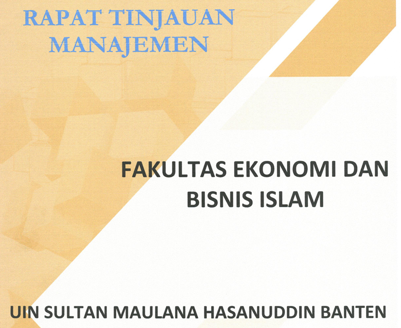 Laporan Rapat Tinjauan Manajemen FEBI T.A 2023-2024