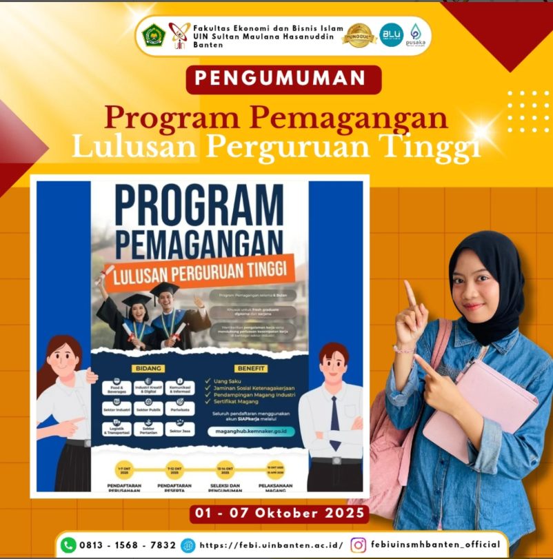 🎓 ✨ Siap Melangkah ke Dunia Kerja Nyata? Yuk Ikut Program Pemagangan Lulusan Perguruan Tinggi! ✨