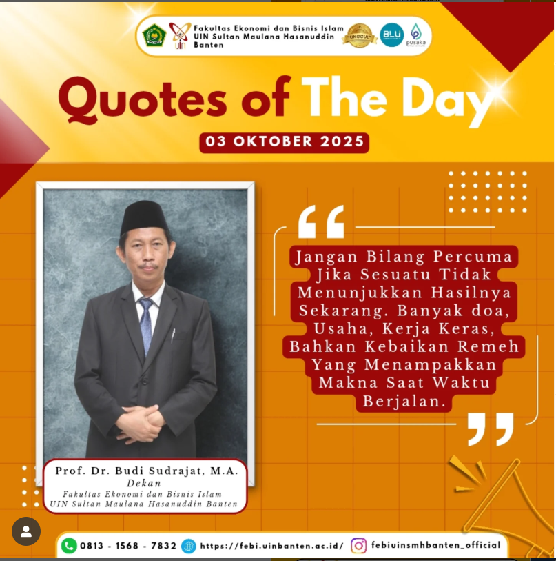 ✨ Quotes of The Day 3 Oktober 2025✨